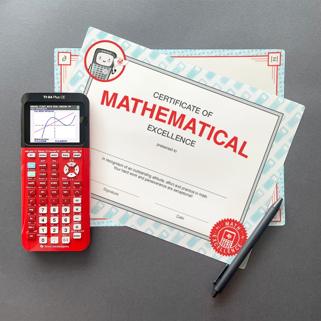 Certificate of Mathematical Excellence